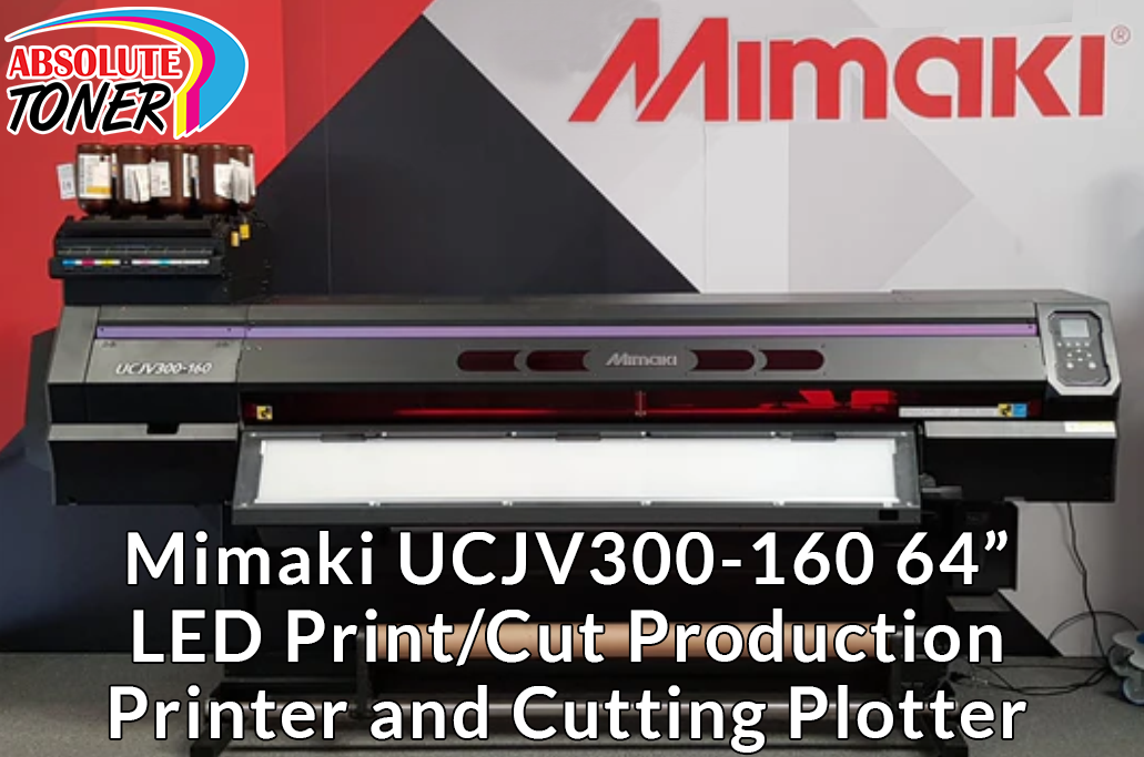 Improved Printing Experience with the Mimaki UCJV300-160 64" LED Print/Cut Cutter Printer