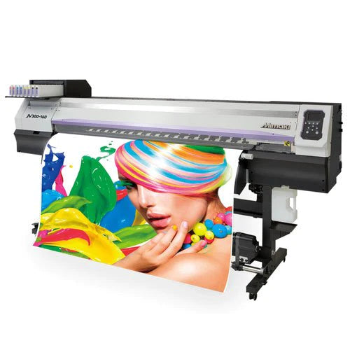 Mimaki JV300-160 Plus: Elevate Your Printing Experience with Precision, Speed, and Unmatched Versatility in a 64" Inch Eco-Solvent Powerhouse