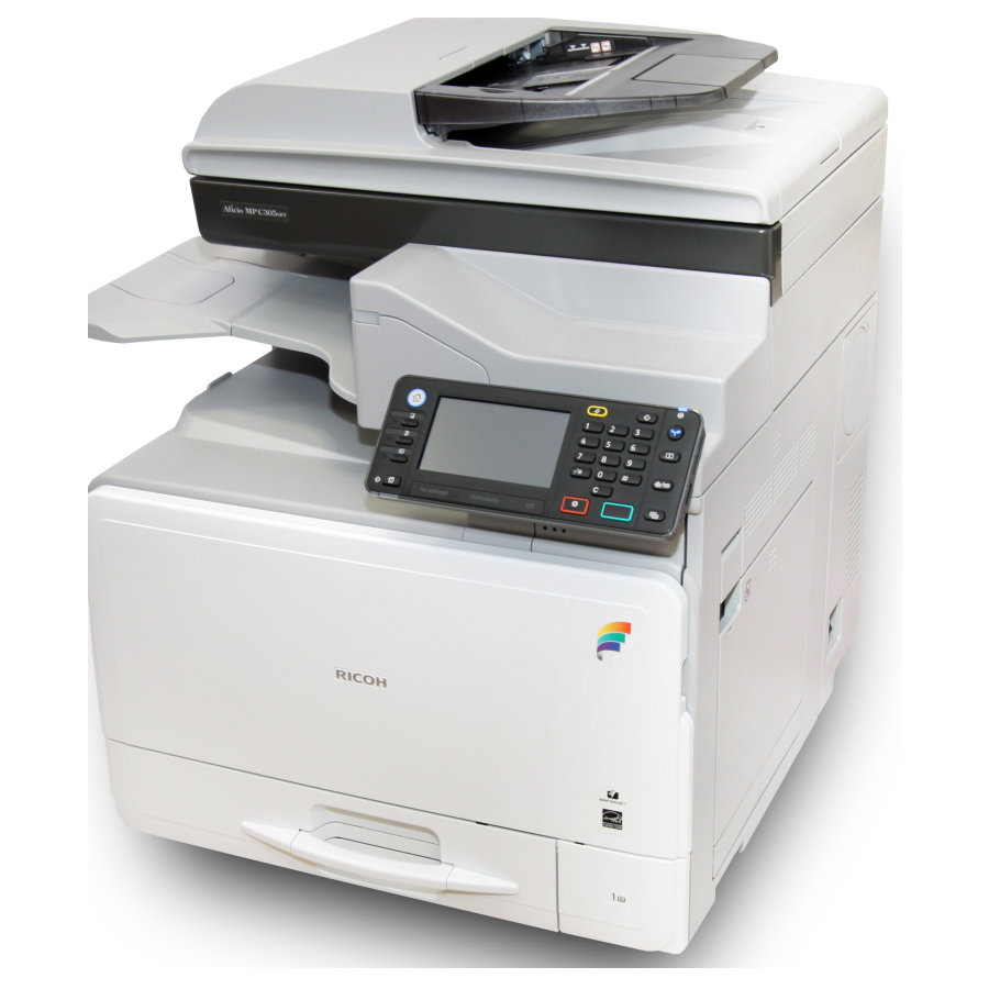 All-In-One Ricoh MP C305 Letter/Legal-Size Color Laser Printer (Print/ All-In-One Ricoh MP C305 Letter/Legal-Size Color Laser Printer (Print/