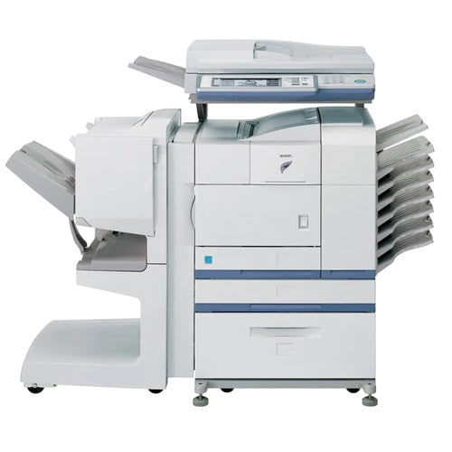 Absolute Toner $22.20/Month Sharp MX-M450N Monochrome 45 PPM MFP Laser Multifunction Copier Printer Scanner Printers/Copiers
