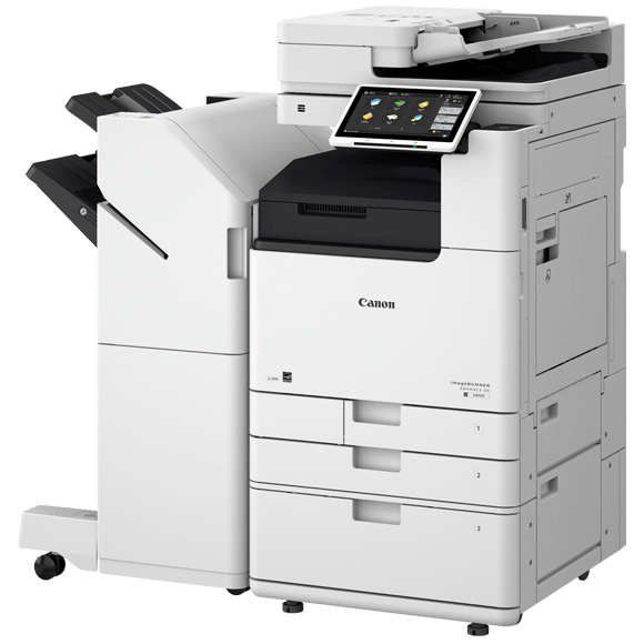 Absolute Toner New Repossessed Canon imageRUNNER ADVANCE DX 4945i Multifunction Black and White Business Printer and Copier Printers/Copiers