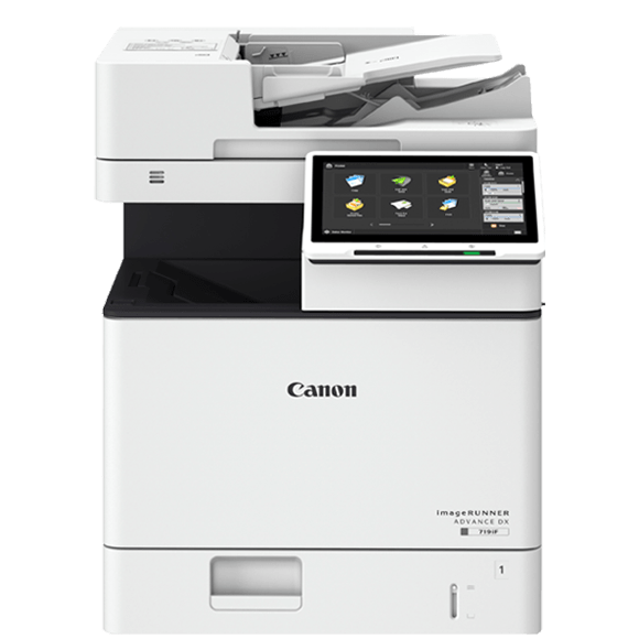 Absolute Toner New Repossessed Canon imageRUNNER ADVANCE DX 719iF 75 Pages Per Minute Multifunction Black and White Printer and Copier Printers/Copiers