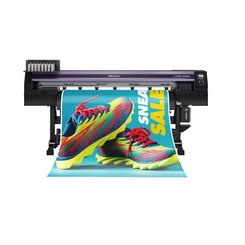 Absolute Toner Mimaki CJV300-160 Plus 64" Inch Eco-Solvent Print/Cut Vinyl Plotter Cutter Printer With MAPS4 (Mimaki Advanced Pass System 4) Print and Cut Plotters