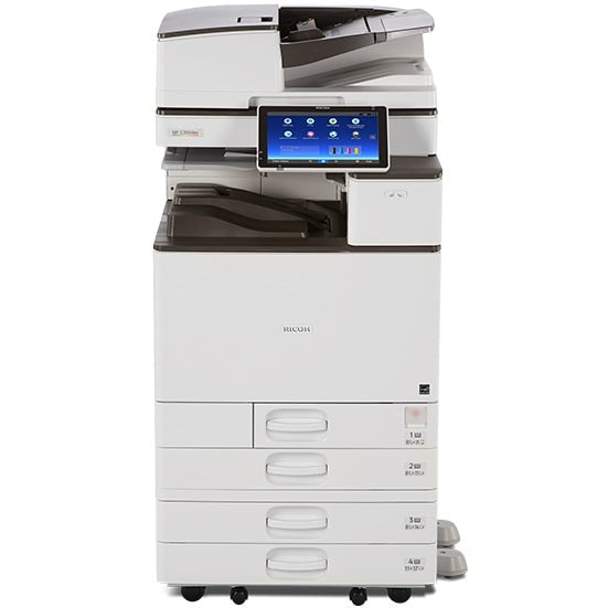 Absolute Toner $95/month IN BOX Ricoh GreenLine Ricoh MP C3504EX Colour Multifunction Printer Copier Scanner 11X17, 12X18, 300GSM, ONE-PASS DUPLEX, 180IPM Printers/Copiers