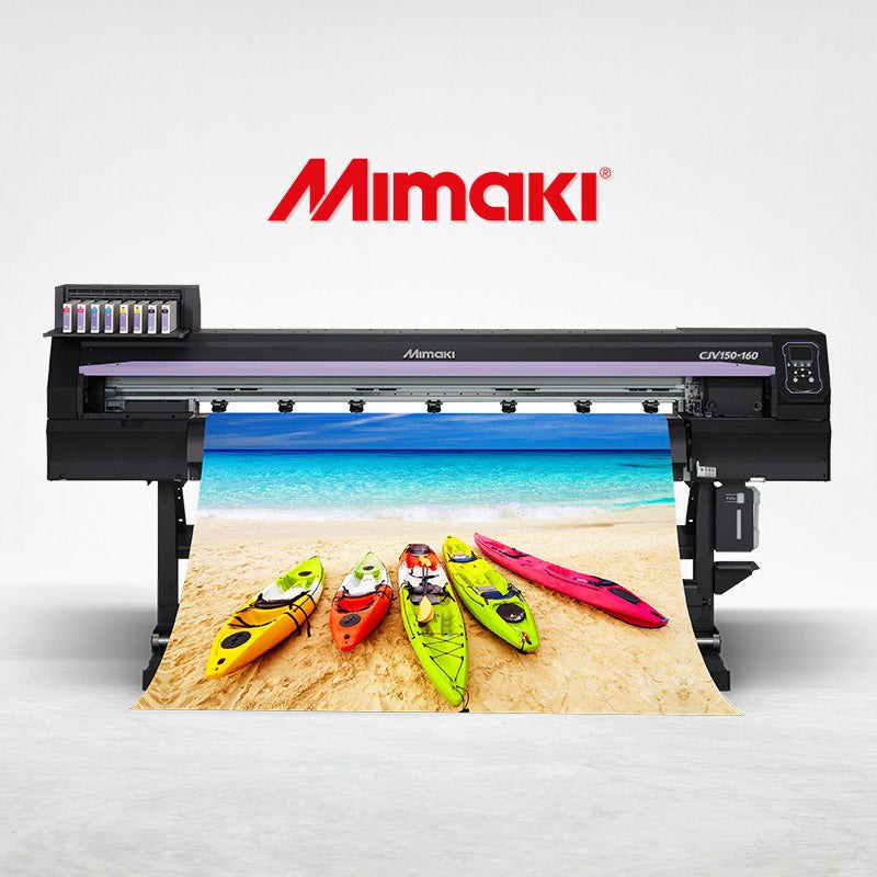 Absolute Toner $269/month 64" Brand New Mimaki (WITH VIVID ORANGE) OPTIONAL WHITE/SILVER CJV150-160 64 Inches Commercial Large Format Printer and Cutting Plotter Print and Cut Plotters