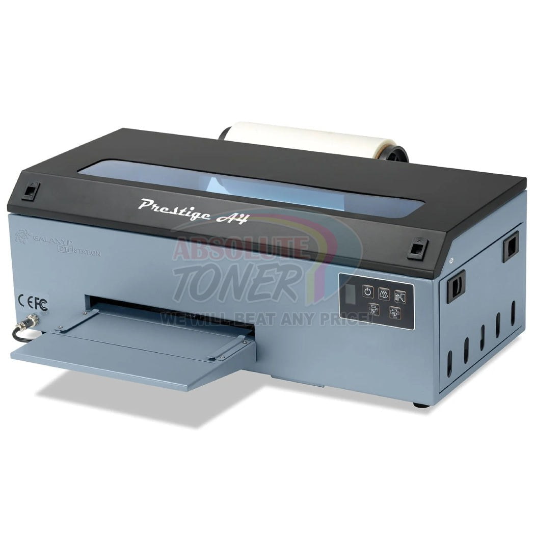 Absolute Toner SUPPLIES BUNDLE - Prestige 8.3" Roll DTF Printer 110V With Curing Oven Phoenix Air 16x20" DTF printer