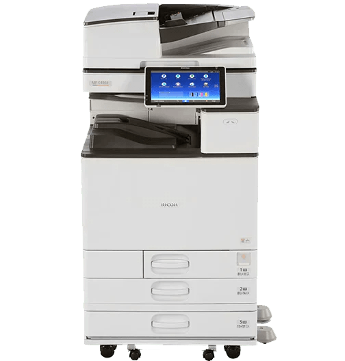 Absolute Toner RENT - No Leasing or Financing is required. 180 IPM Ricoh Color Scanning Multifunction Color Printer Copier Scanner 11x17, 12x18, One-Pass Duplex (30k/5k) Printers/Copiers