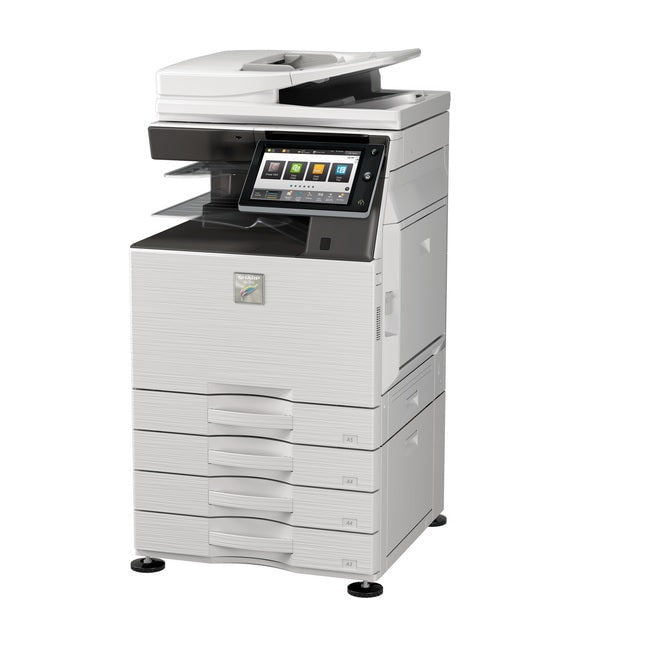 Absolute Toner $120.25/Month Sharp MX-6071 A3 Paper 60 PPM MFP Laser Multifunction Copier Printer Scanner Printers/Copiers