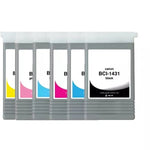 Absolute Toner High Quality Premium 130ml Compatible Cartridge To Replacement Canon BCI-1431 Canon Ink Cartridges