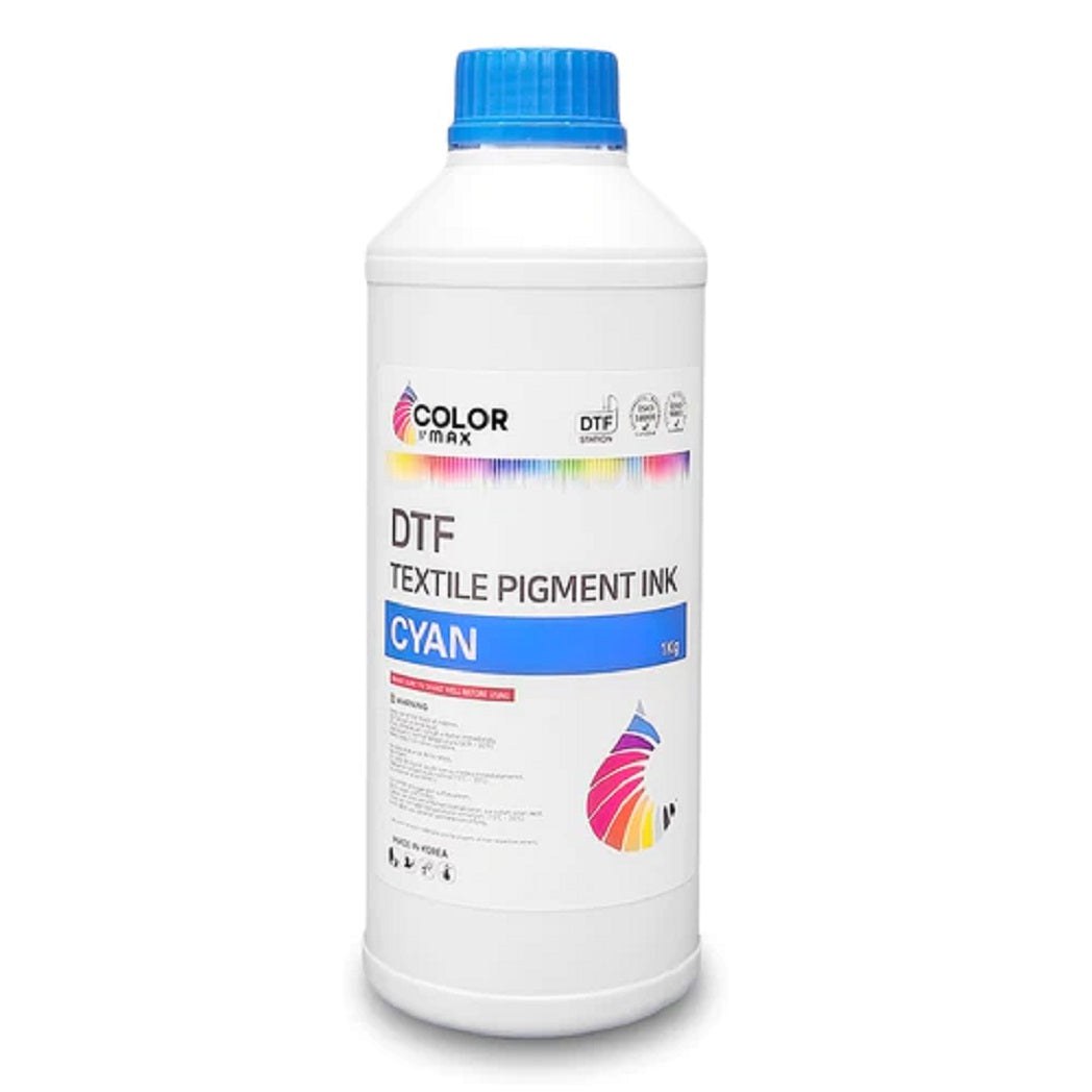 Absolute Toner Color Max DTF Ink Cyan Color With Consistent And Professional Print Quality DTF ink