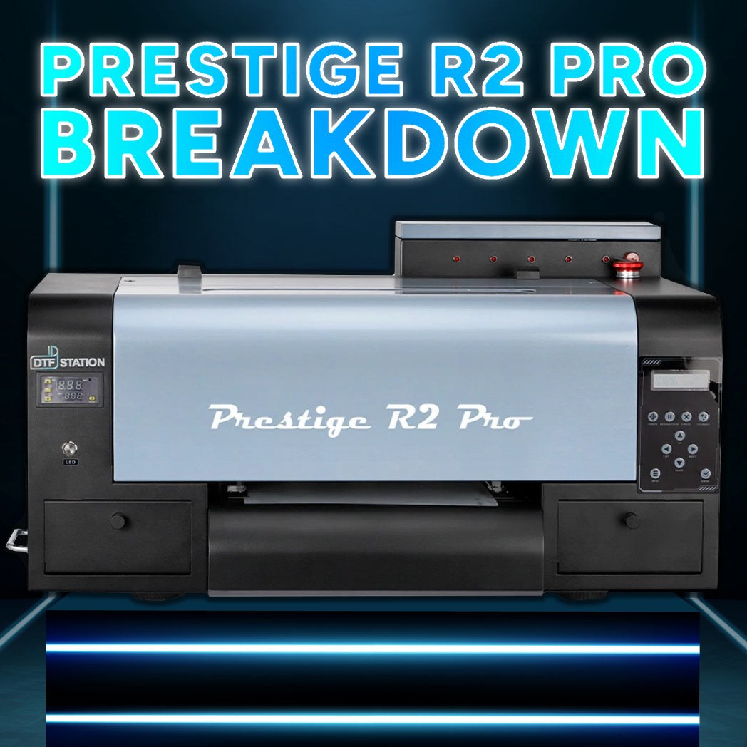 Absolute Toner PRO BUNDLE + SUPPLIES + Phoenix Air 16x20 - Prestige R2 PRO 13" Media Roll DTF Printer 110V A3 (Dual Epson i1600 Print Heads) DTF printer