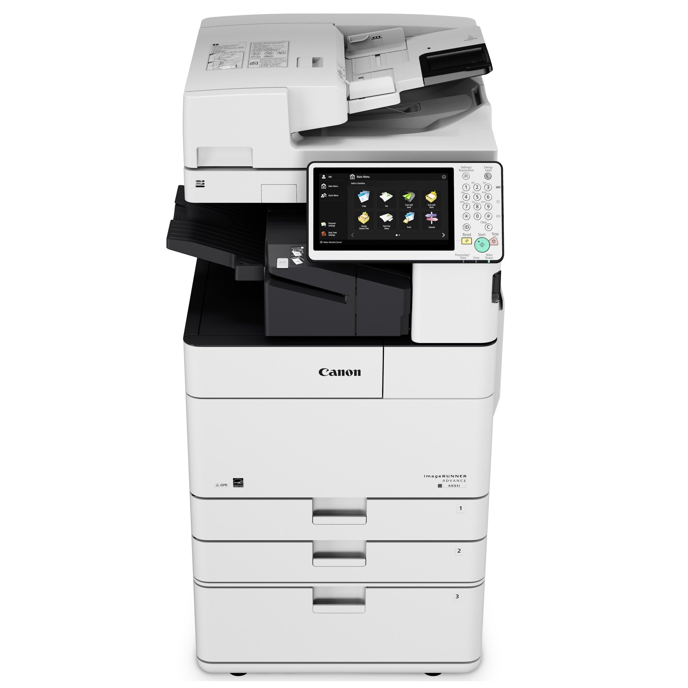 Absolute Toner $55.86/Month Canon imageRUNNER ADVANCE 4525i (IRA4525i) Monochrome Multifunction Laser Printer/Copier Color Scanner With Supports Paper Sizes Upto 11 x 17 Printers/Copiers