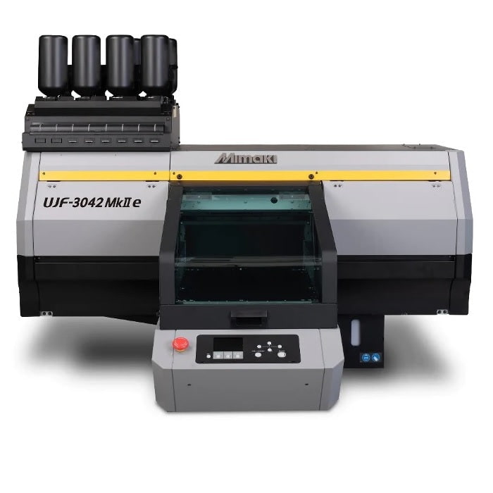 Absolute Toner Brand New Mimaki UJF-3042MKII E Compact Tabletop UV-Led Flatbed Inkjet Printer With High Performance UV Curable Inks Printers/Copiers