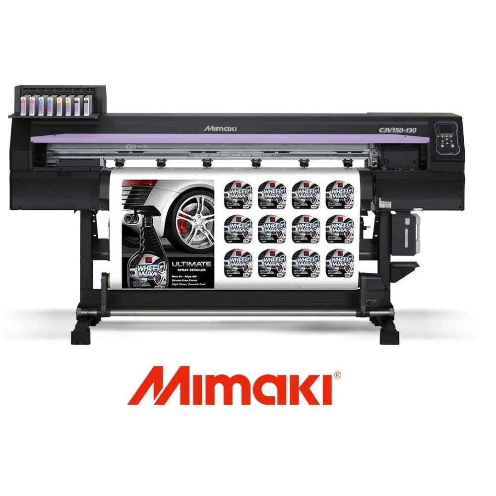 Absolute Toner WE WILL BEAT ANY PRICE! Brand New Mimaki CJV150-75 32" Production Large Format Roll to Roll Eco-Solvent Printer and Die Cutting Plotter Print and Cut Plotters