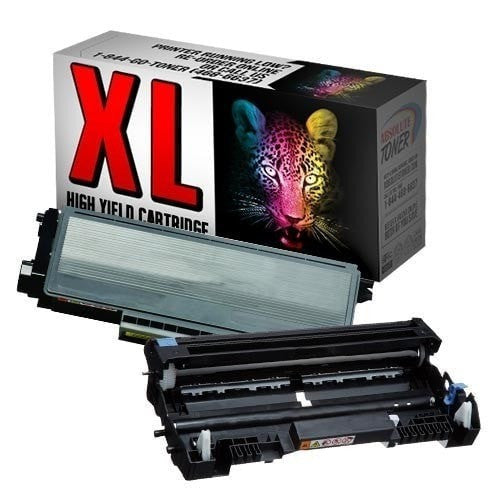 Absolute Toner Compatible 1 + 1 Brother TN-650 Black Toner Cartridge + DR-620 Drum Unit Combo (High Yield Of TN-620) Brother Toner Cartridges