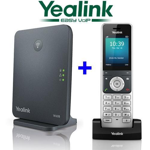 Absolute Toner Yealink W60B DECT Base Station + W56H Handset IP Phone Package W60-PACK IP Phones
