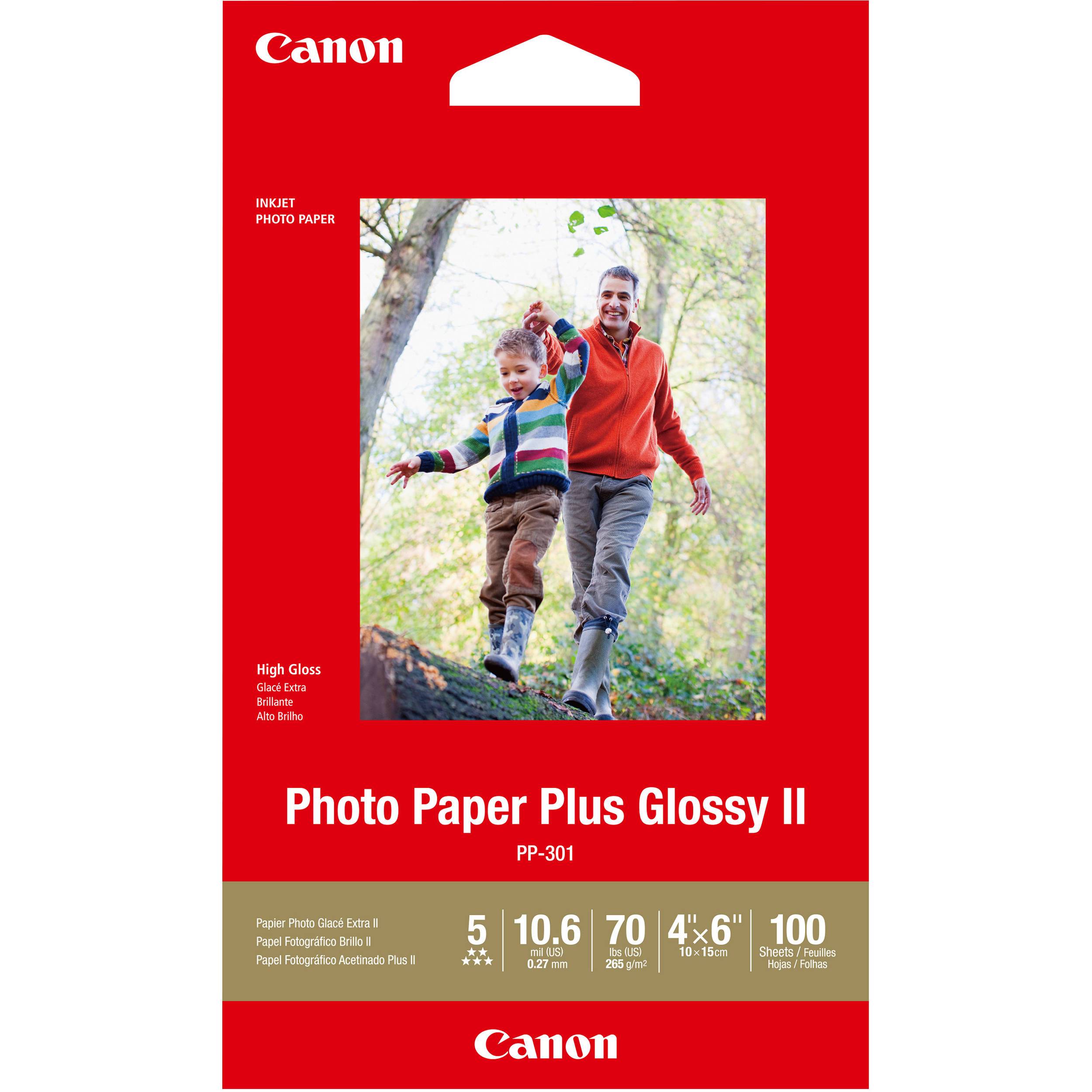 Canon Photo Papier Plus Glossy II, 10x15