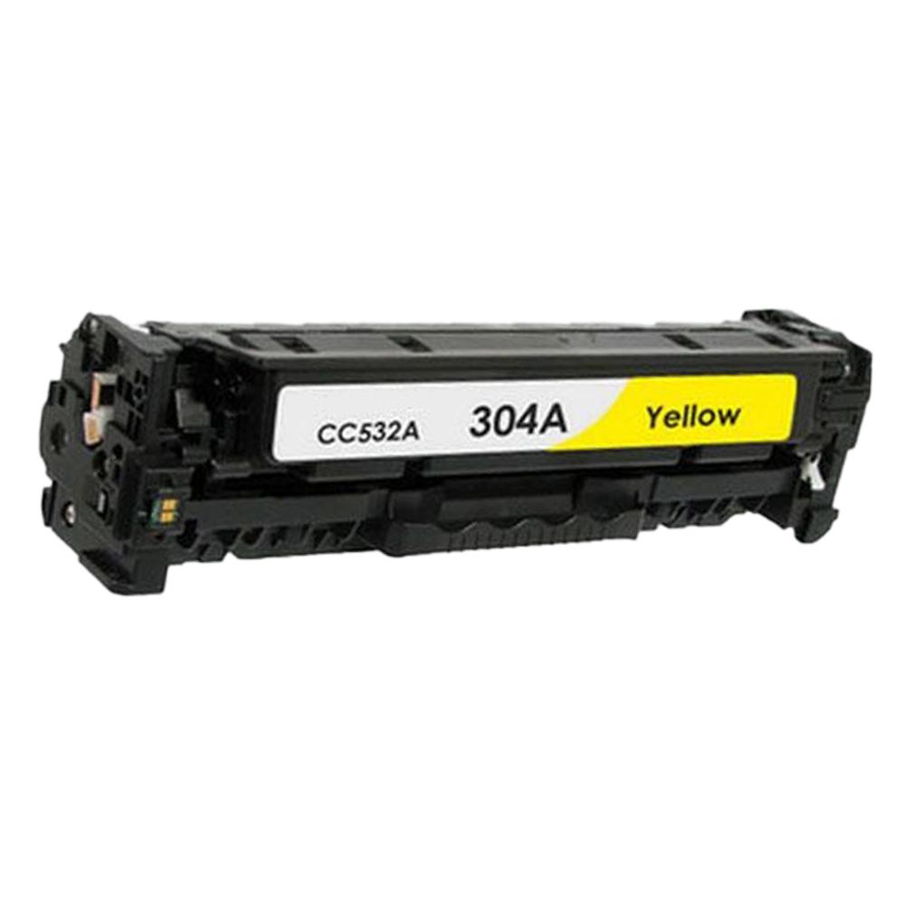 Absolute Toner Compatible CC532A HP 304A Yellow Toner Cartridge | Absolute Toner HP Toner Cartridges