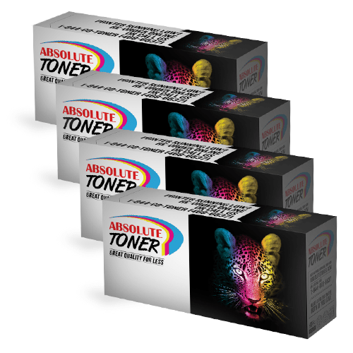 Absolute Toner Compatible 4 Dell 331-0777, 0778, 0779, 0780  Toner Cartridge Combo (Black, Cyan, Magenta, Yellow) Dell Toner Cartridges