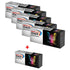 Absolute Toner Compatible 5  Brother TN-350 Black Toner and GET 1 FREE DR-350 Drum Unit Cartridge Brother Toner Cartridges