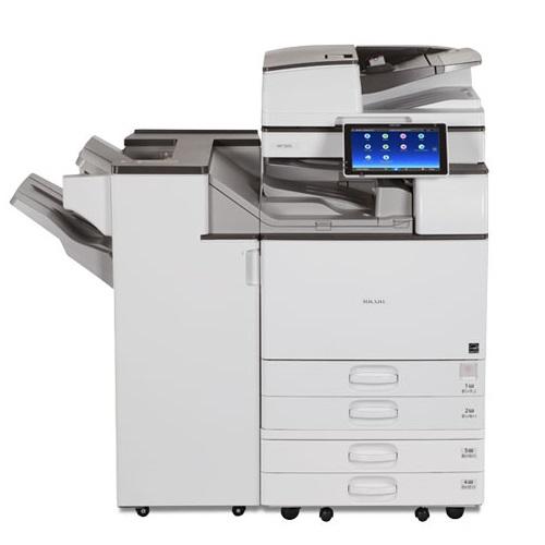 Absolute Toner $65/Month Ricoh MP C5504ex Color Duplex Laser Multifunction Printer Copier Scanner, 11 x 17, 12 x 18 For Office Use Showroom Color Copiers