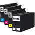 Absolute Toner AbsoluteToner 4 Ink Cartridges Compatible With HP 950XL & 951XL Combo (Black, Cyan, Magenta, Yellow) HP Ink Cartridges