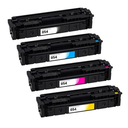 Absolute Toner 4-Pack COMBO package Compatible Toner Cartridges replacing Canon 054 Canon Toner Cartridges