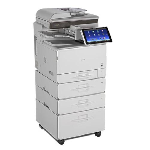 Absolute Toner $29.99/Month Ricoh MP C300 Series Legal/Letter Color Laser Multifunction Office Printer/Copier Scanner With Large LCD Touch Screen Printers/Copiers