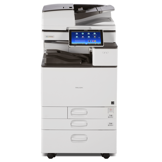 Absolute Toner $89/Month Ricoh MP C3504EX 35PPM Used Office Commercial Color Laser Multifunction Printer Machine | Copy, Scan, Optional Fax With 1200 x 1200 DPI Print Resolution Showroom Color Copiers