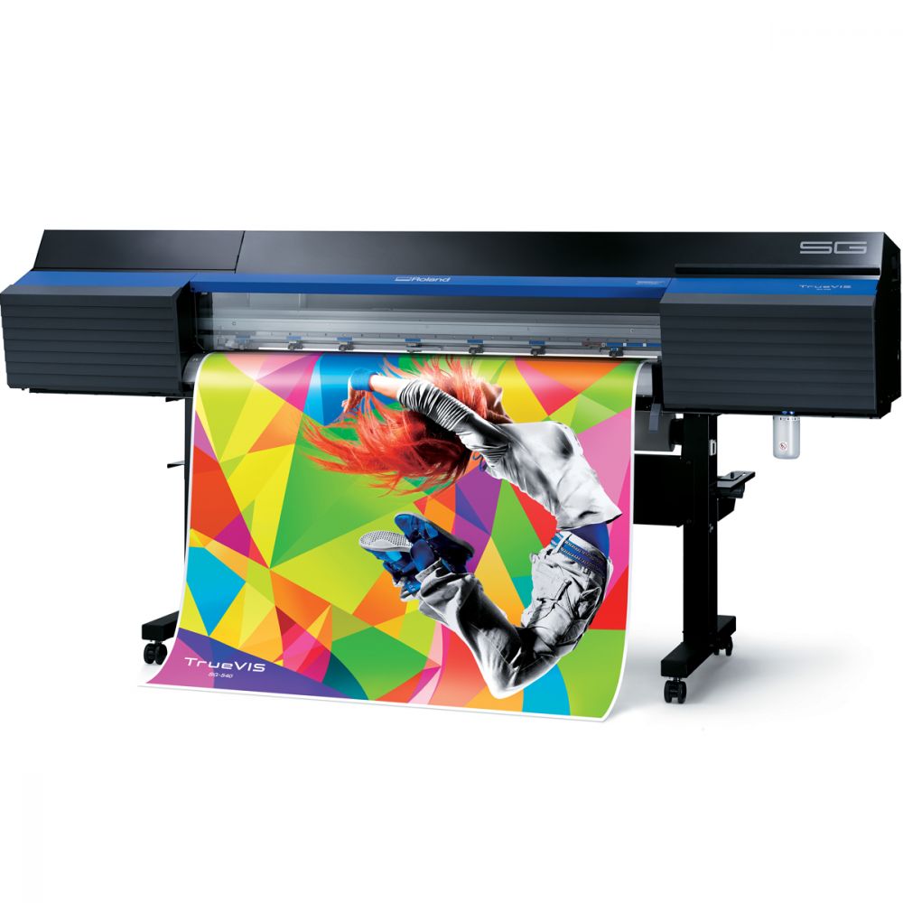Absolute Toner Copy of $245/Month Roland TrueVIS SG2-540 54" Eco-Solvent Large Format Inkjet Printer and Cutter (Print and Cut) Print and Cut Plotters