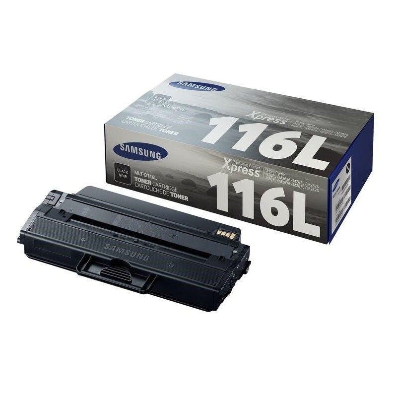 Absolute Toner Samsung MLT-D116L Black High Yield Genuine OEM Toner Cartridge - SU832A Originial Samsung Cartridges