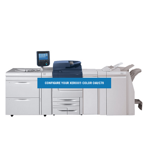 Absolute Toner $146/Month Xerox  COLOR C60 PRO with Capability to print on specialty media -Multifunctional Laser Production Printer Copier Showroom Color Copiers