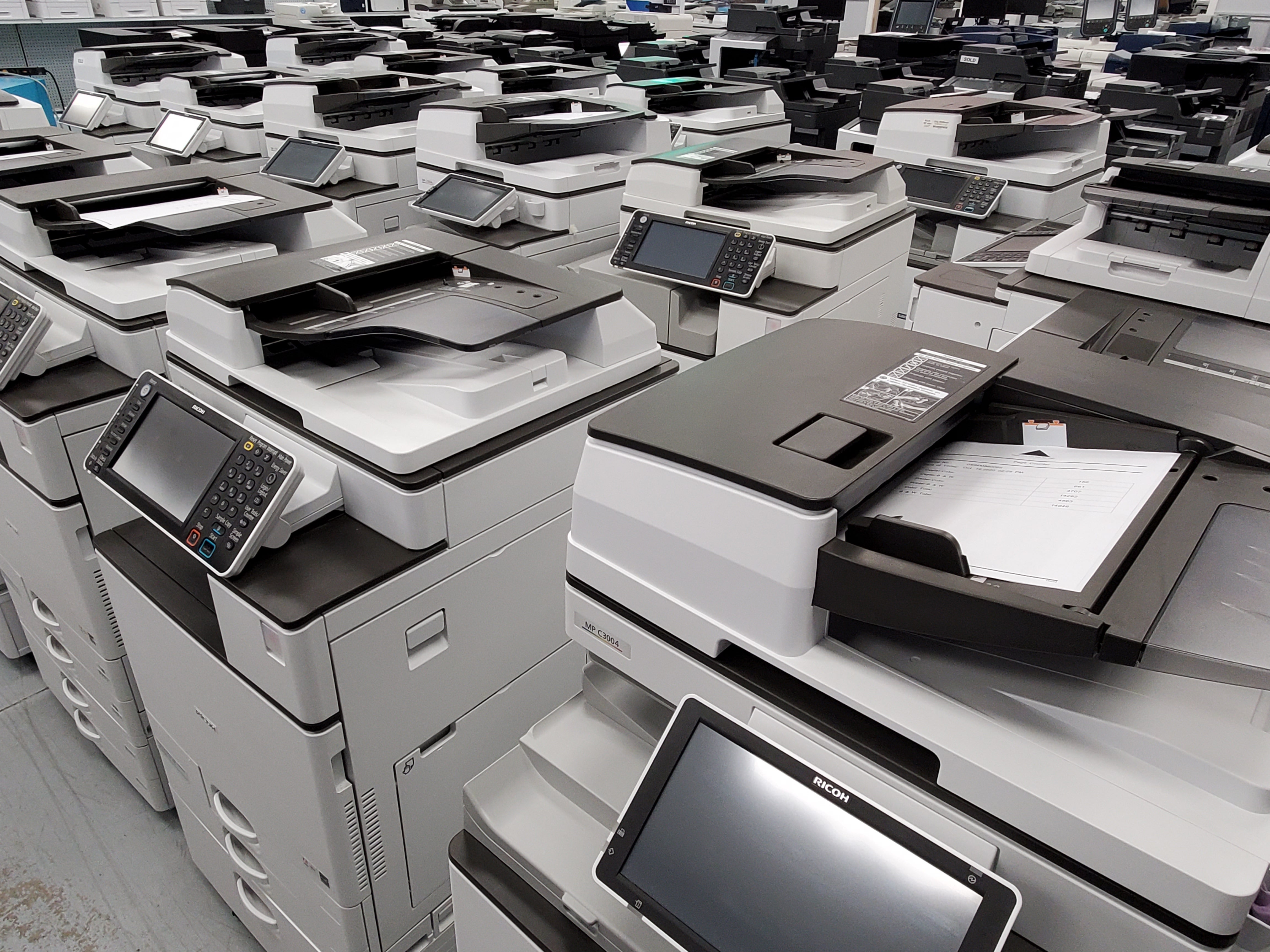 Ricoh's office printers and MFPs offer a variety of speeds and sizes to suit your business.