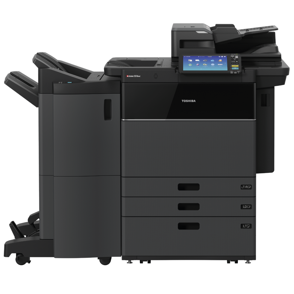 Toshiba E-Studio 5516AC Digital Color Multifunction Printer Copier Scanner With Speed Up To 65 PPM, For Medium And Small Business