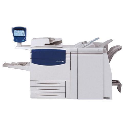 ONLY 32k Pages REPOSSESSED High Quality Printing Shop Production Photocopier Xerox Color C75 Press with Standard Booklet Maker Finisher - For sale