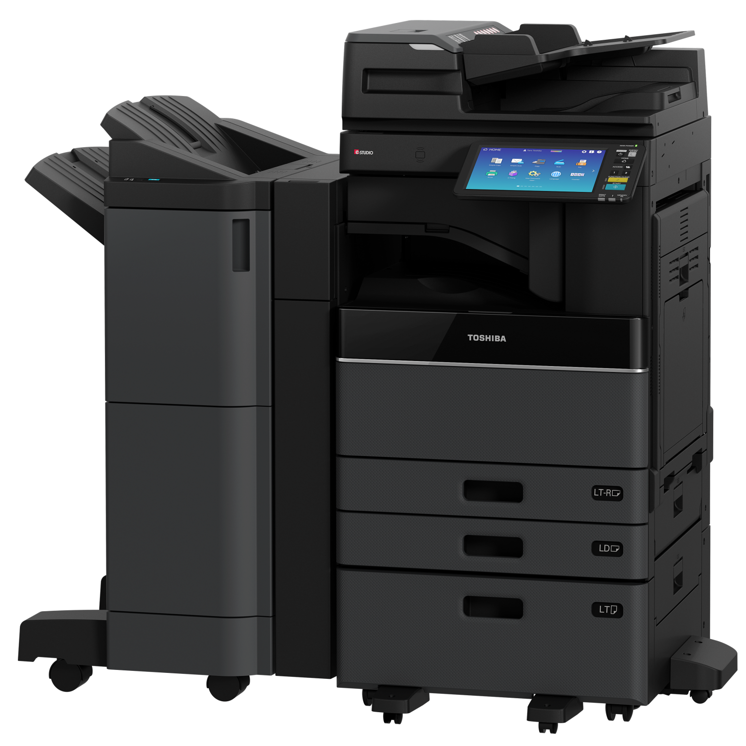 Toshiba E-Studio 4518A Monochrome Multifunction Printer Copier Scanner, Speed Upto 45 PPM For Small And Medium Size Business