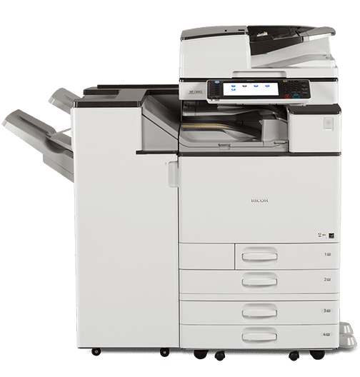 Lease to own the  Ricoh MP C4503 Color Copier Printer Fax Scanner