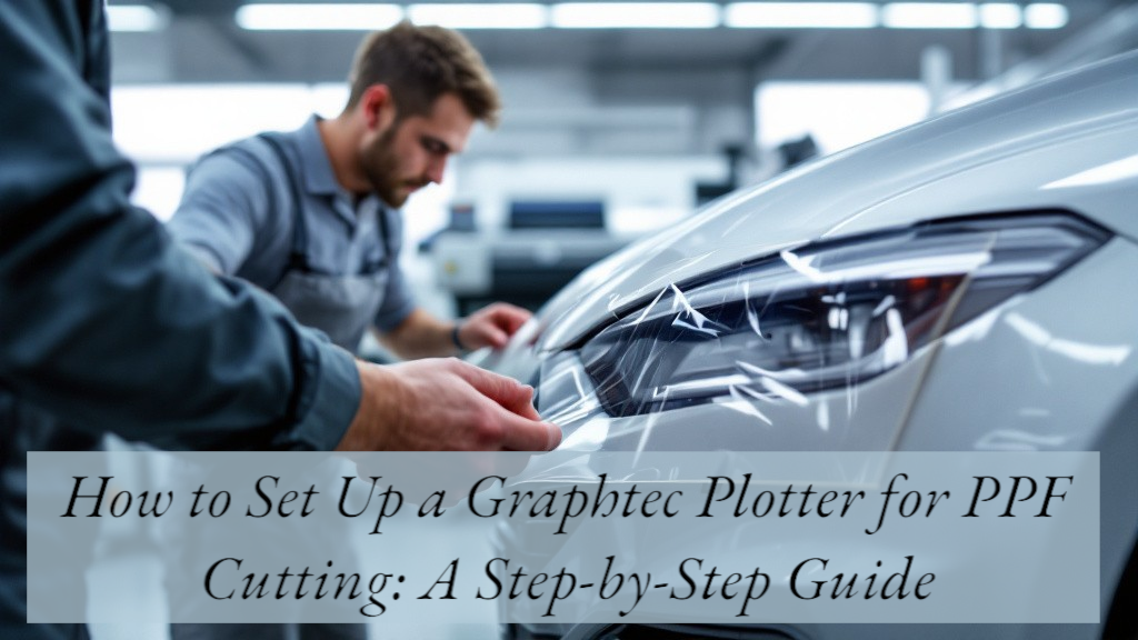 How to Set Up a Graphtec Plotter for PPF Cutting: A Step-by-Step Guide