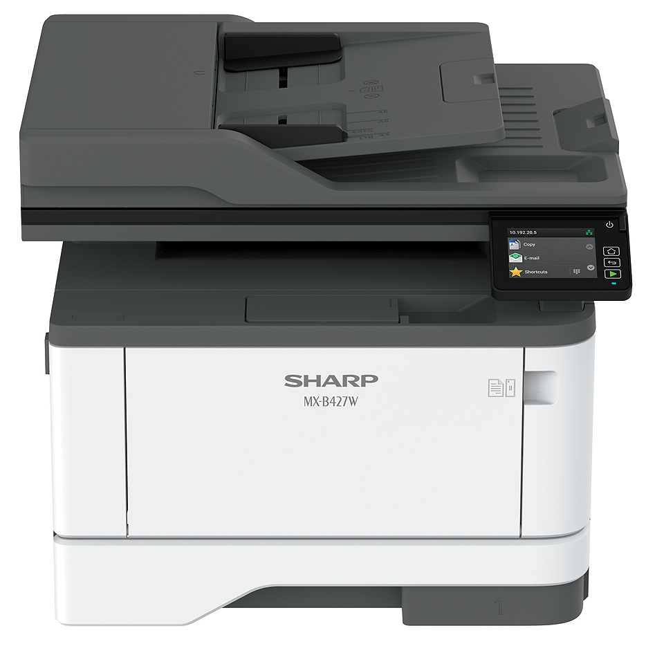 Sharp MXB427W Black And White Desktop Multifunctional Printer (Print, Copy, Scan, Fax, File) With 42 Pages Per Minute