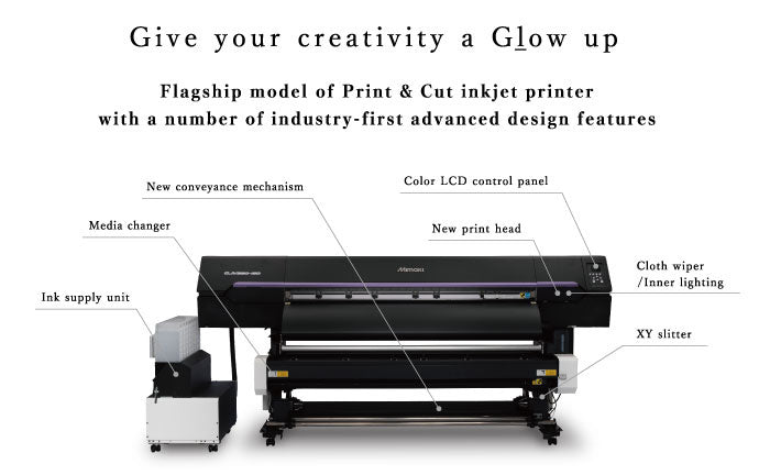 Mimaki CJV330 160 Eco Solvent Commercial Inkjet Printer For High Productivity Production Printing
