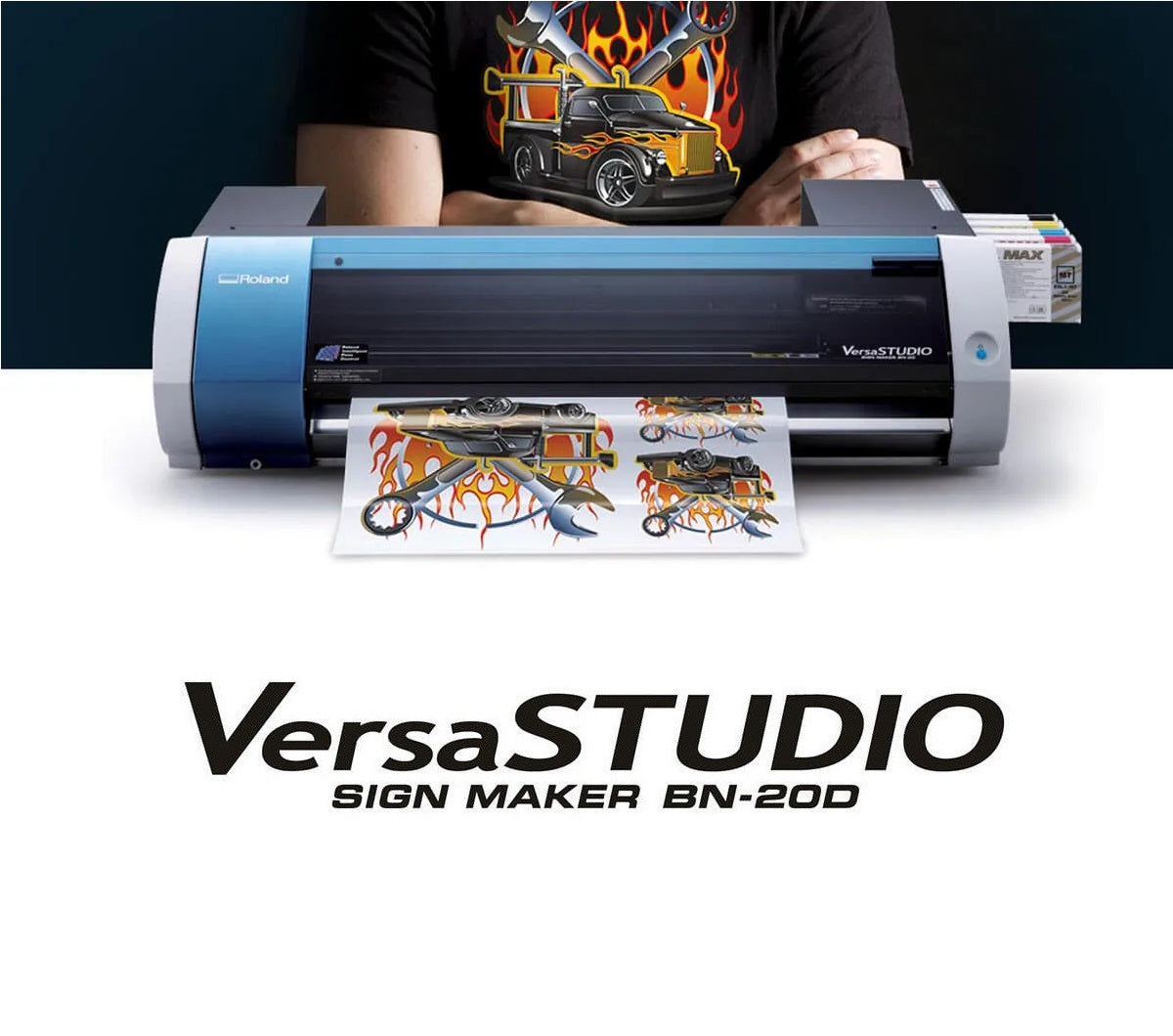 Roland DG Announces Affordable, Easy-to-use VersaSTUDIO BN-20D Desktop Direct-To-Film Printer