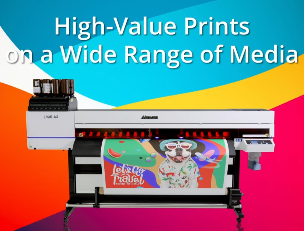 Optimize Your Commercial Signage Output with the Mimaki UJV200-160 UV-LED Printer