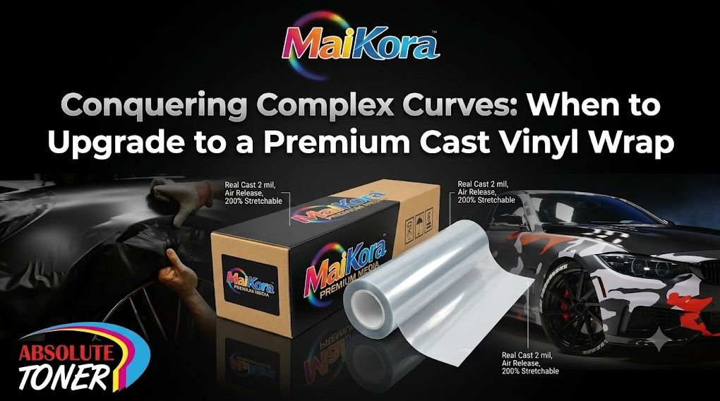 Conquering Complex Curves: When to Upgrade to a Premium Cast Vinyl Wrap