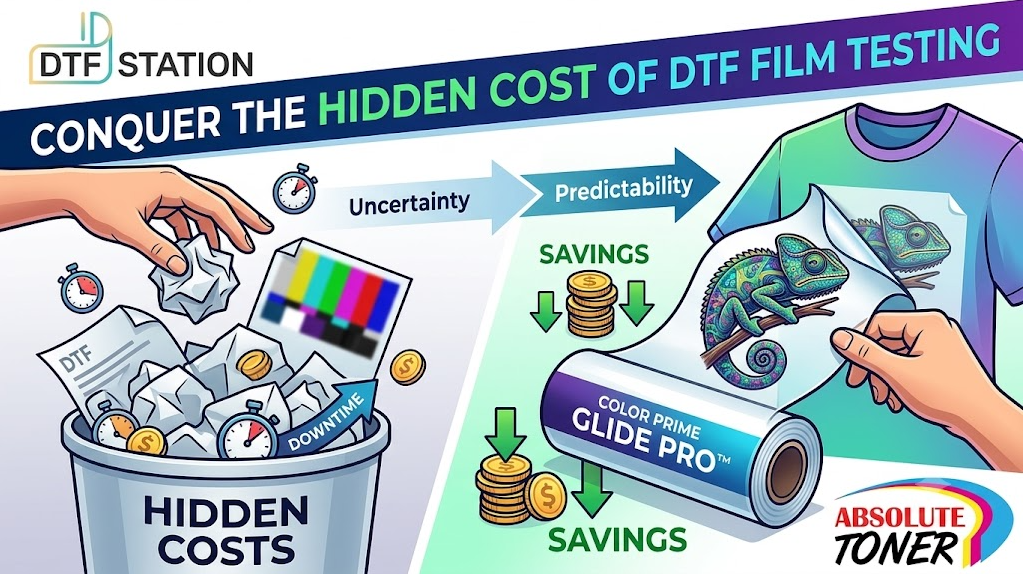 The Hidden Cost of "Just Testing" Your DTF Film (And How to Stop Wasting It)
