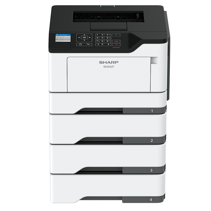 Sharp Computer Desktop Sharp MXB467P Black And White Desktop Document System For Sale by Abso