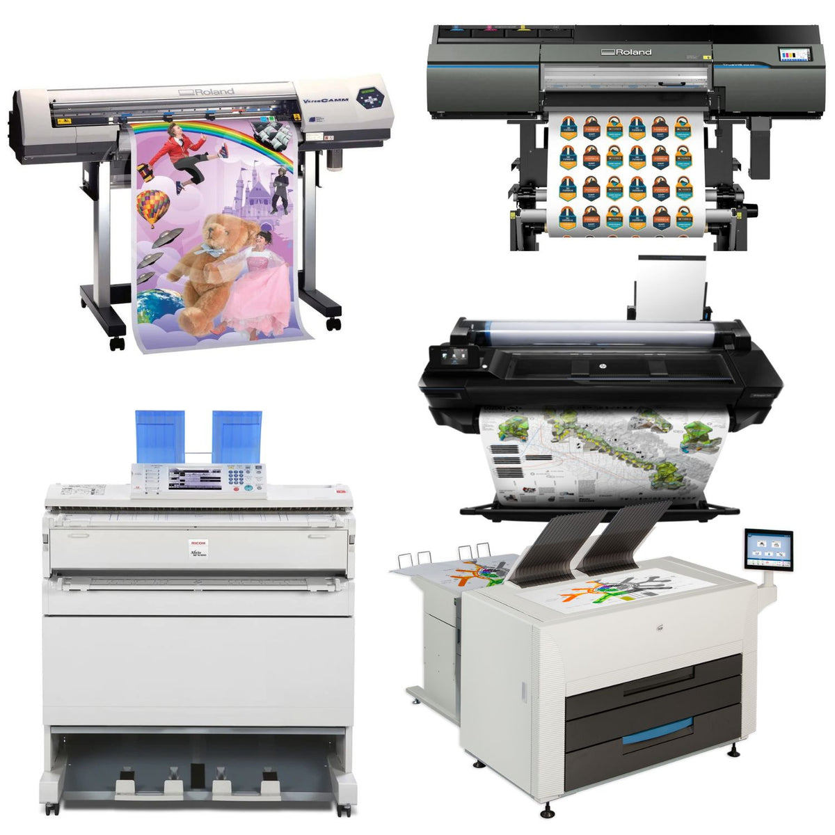 Wide Format Printer Types The Top 5 Wide Format Production Printers
