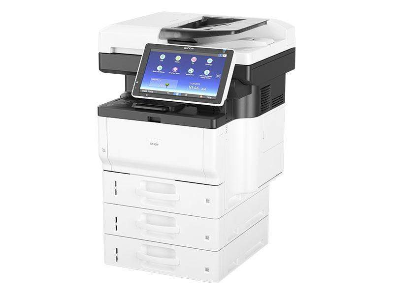 Why is the Ricoh IM 350F/IM 430Fb/IM 430F a great choice for a black and white photocopier?