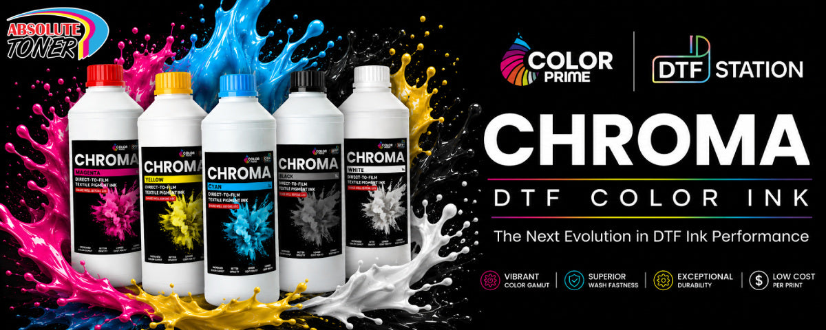 The Definitive Guide to Upgrading DTF Station DTF Printers to Color Prime Chroma DTF Ink