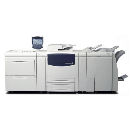 Xerox C75 Color Press Production Print Shop Printer with Standard Booklet Maker Finisher and Large Capacity Tray