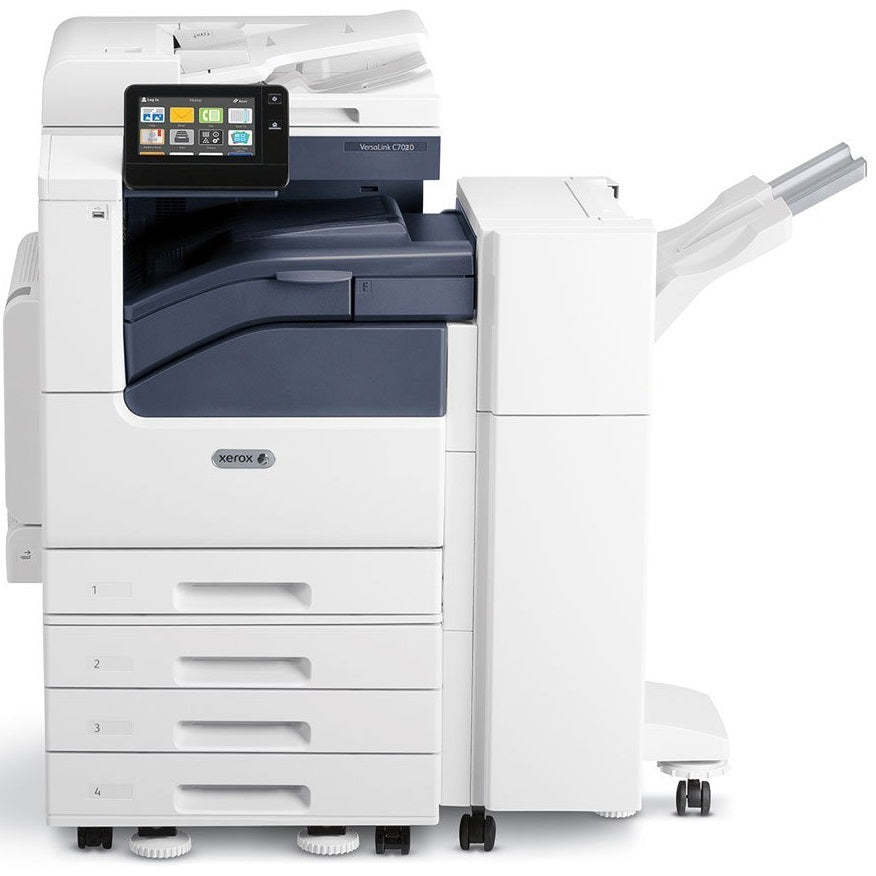 Every Small/Medium Workgroup Office Should Get A Xerox VersaLink C7020 All-In-One Color Laser Printer (Cloud, Copy, Email, Print, Scan) With 1200 x 2400 Dpi Print And Automatic Duplex Print - Xerox Office Printer For Sale By Absolute Toner In Canada